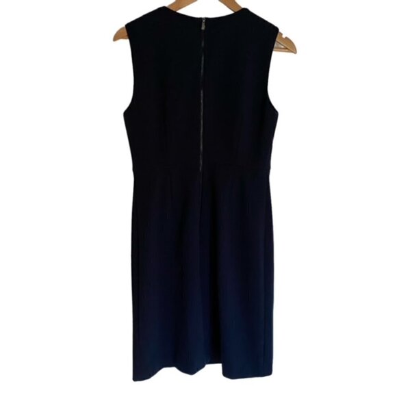Magaschoni Navy Sleeveless Dress 8 - Picture 3 of 6